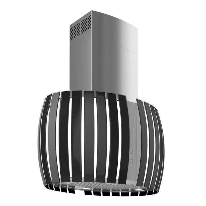 Островная вытяжка Falmec Prestige Isola Glass Black 75 CPGI75.E0P2#ZZZN491F в магазине «На диване» в Чите  — Выгодная цена