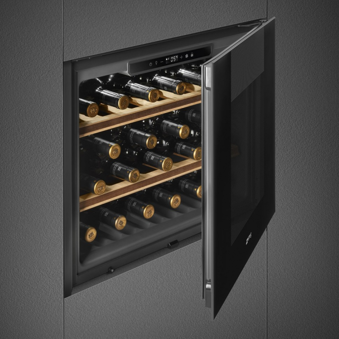 Холодильный шкаф для вина Smeg CVI121B3 в магазине «На диване» в Чите  — Выгодная цена