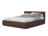 Кровать Верона 140 (подъемник), Teos Dark brown